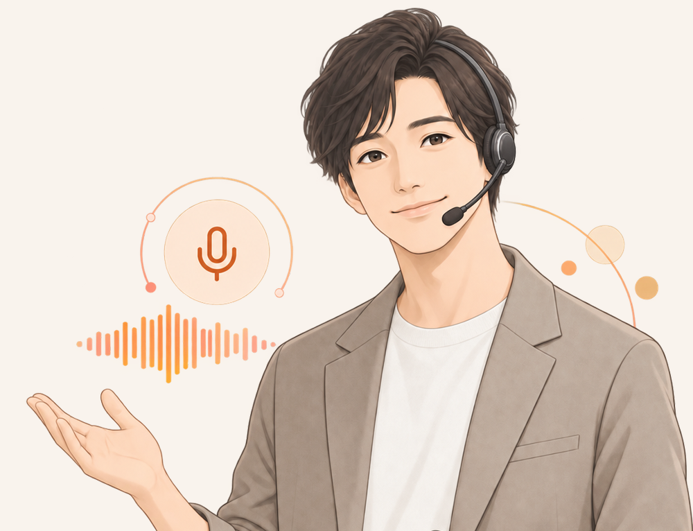 AIフロントスタッフのこえナビ機能